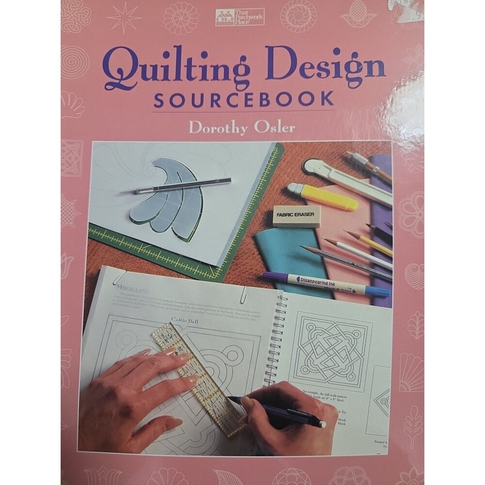 Quilting Design Sourcebook by Dorothy Osler Softcover / spiral bound -  NEW!